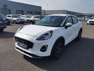 Voir le détail de l'offre de cette FORD Puma 1.0 Flexifuel 125ch S&S mHEV Titanium de 2021 en vente à partir de 189.03 €  / mois