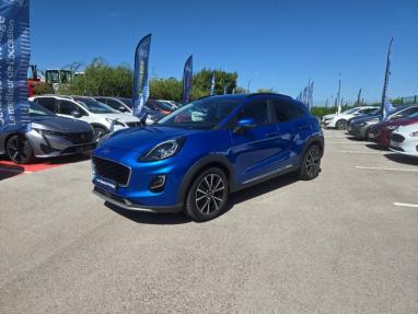 Voir le détail de l'offre de cette FORD Puma 1.0 EcoBoost 155ch mHEV Titanium de 2020 en vente à partir de 195.24 €  / mois