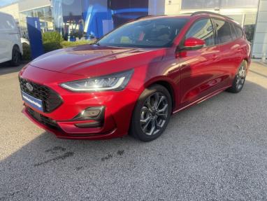 Voir le détail de l'offre de cette FORD Focus SW 1.0 Flexifuel mHEV 125ch ST-Line X de 2022 en vente à partir de 270.85 €  / mois