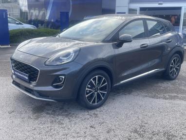 Voir le détail de l'offre de cette FORD Puma 1.0 EcoBoost 125ch mHEV Titanium 6cv de 2021 en vente à partir de 191.38 €  / mois