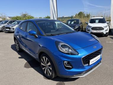 Voir le détail de l'offre de cette FORD Puma 1.0 Flexifuel 125ch S&S mHEV Titanium X de 2022 en vente à partir de 210.96 €  / mois