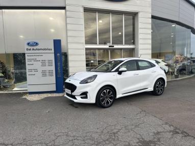 Voir le détail de l'offre de cette FORD Puma 1.0 EcoBoost 125ch mHEV ST-Line 6cv de 2021 en vente à partir de 201.2 €  / mois