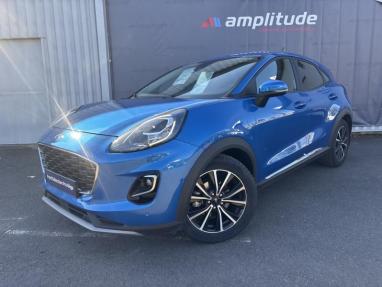 Voir le détail de l'offre de cette FORD Puma 1.0 EcoBoost 125ch mHEV Titanium 6cv de 2020 en vente à partir de 210.54 €  / mois