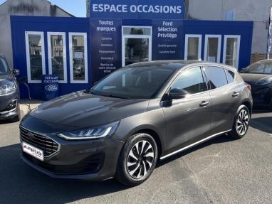 Voir le détail de l'offre de cette FORD Focus 1.0 Flexifuel mHEV 125ch Titanium X Business de 2022 en vente à partir de 209.18 €  / mois