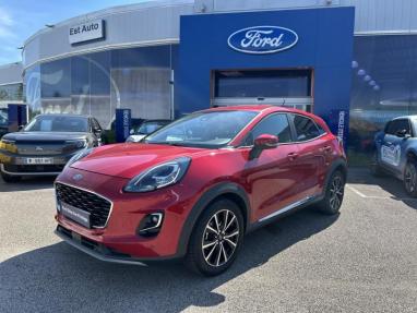 Voir le détail de l'offre de cette FORD Puma 1.0 EcoBoost 125ch mHEV Titanium 6cv de 2021 en vente à partir de 189.08 € / mois