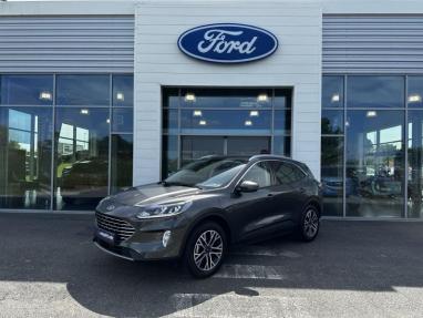 Voir le détail de l'offre de cette FORD Kuga 2.5 Duratec 225ch PHEV Titanium BVA de 2022 en vente à partir de 233.79 €  / mois