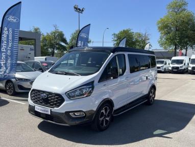 Voir le détail de l'offre de cette FORD Transit CustomNugget 320 L2H1 2.0 EcoBlue 150ch Active BVA8 de 2025 en vente à partir de 666.17 €  / mois