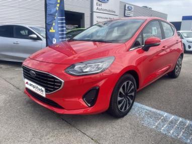 Voir le détail de l'offre de cette FORD Fiesta 1.0 Flexifuel 95ch Titanium Business 5p de 2022 en vente à partir de 146.13 €  / mois